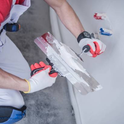 image of drywall patching