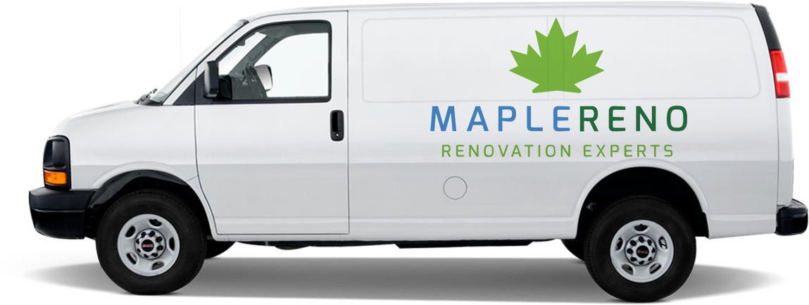 MapleReno basement renovation van