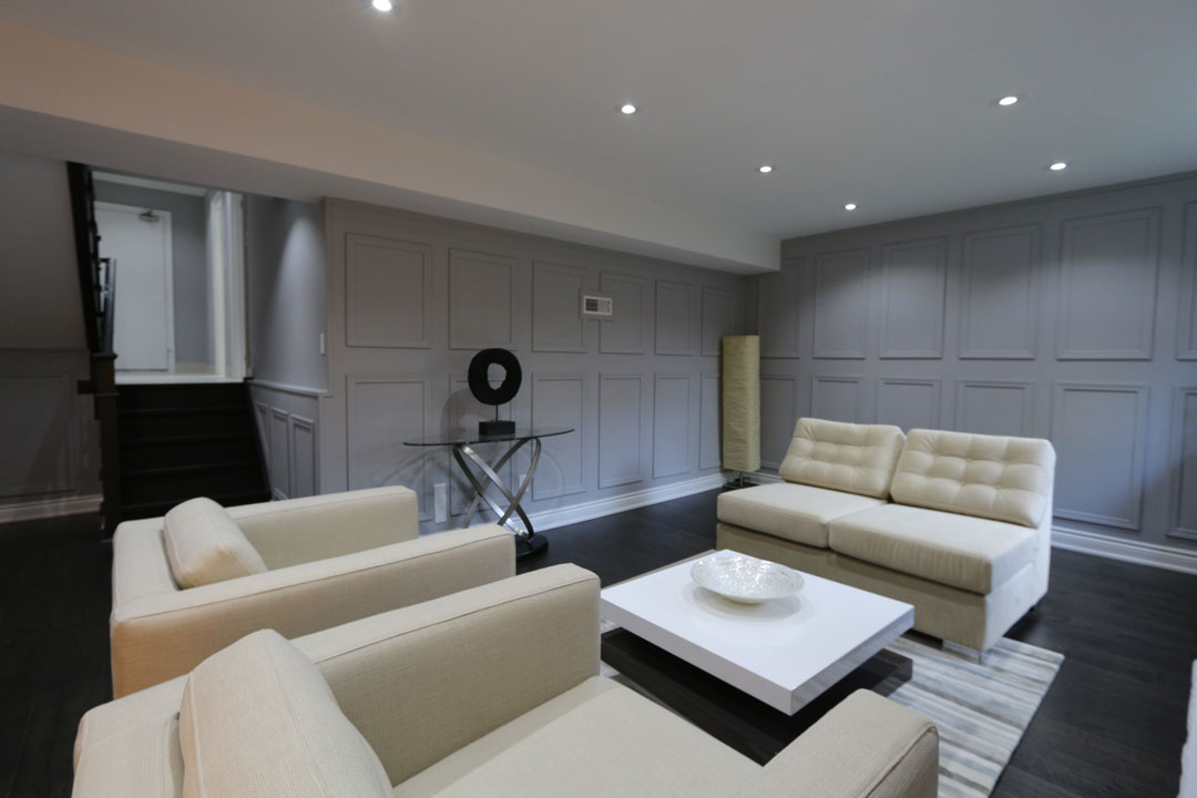 Basement Renovations Innisfil and rea serviced by Maple Reno